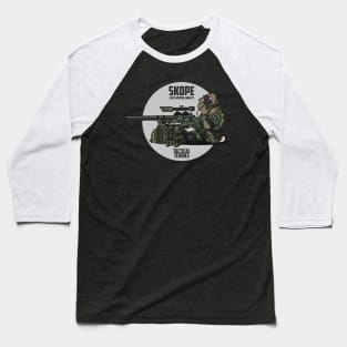 SKOPE (OD Green) Baseball T-Shirt